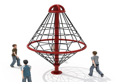 Outdoor Climbing Rope Structures / Kids Climbing Net Easy To Install  KP-PW025